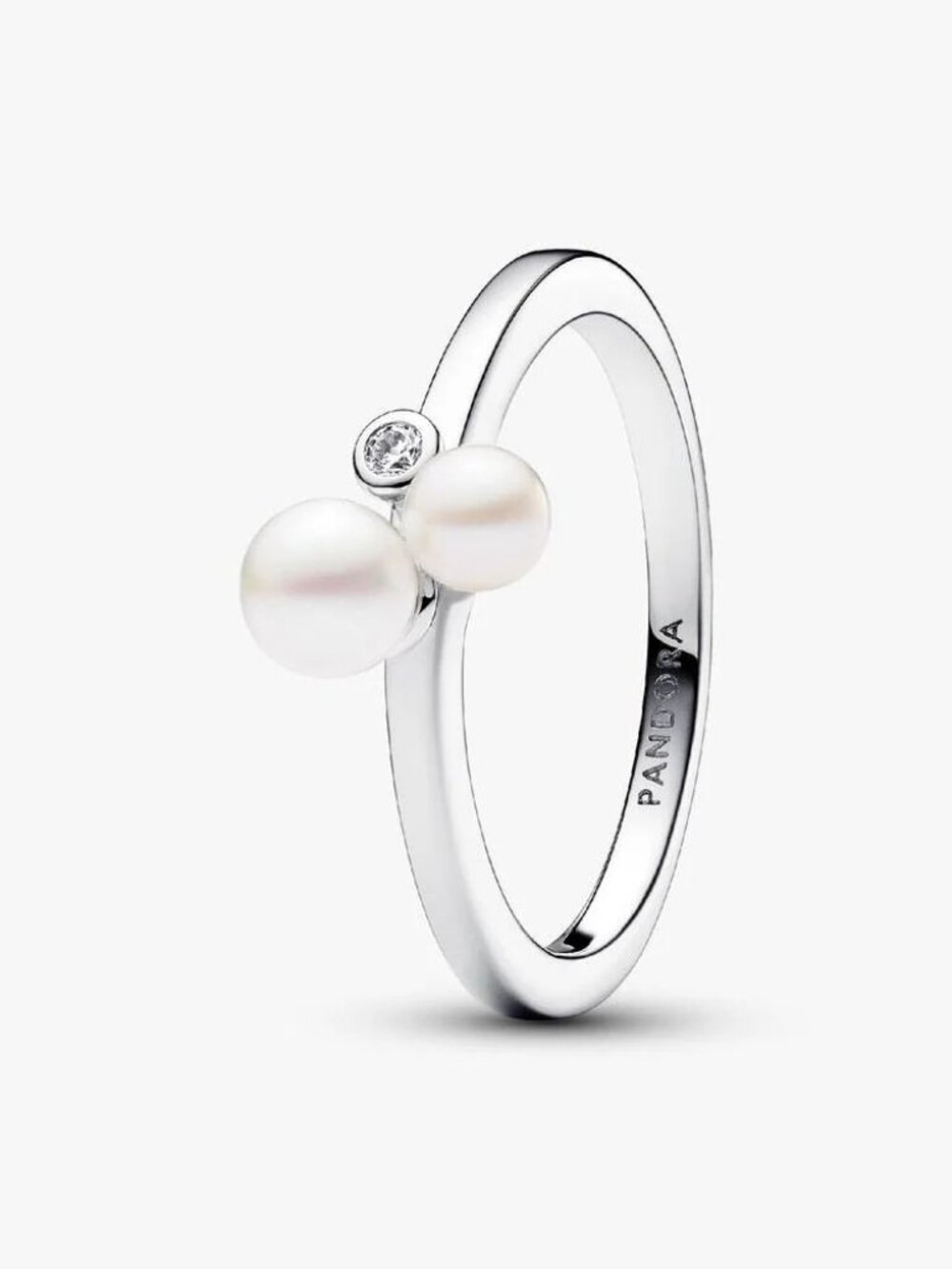 Pandora Duo Treated Freshwater Cultured Pearls Ring